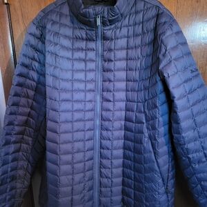 Men's Gray Quilted Jacket